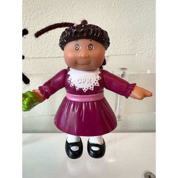 Vintage McDonalds Toy Cabbage Patch Kids Mini Doll Figures 1992 & 1994 Cat Koosa - Picture 7 of 7
